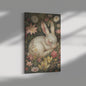 Dreamy Baby Rabbit Canvas Art