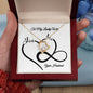 Give a Gift of Infinity Love Necklace to Your Most Cherished Woman