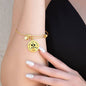 Zodiac Sign Pisces Bangle, Personalize with name, message, words