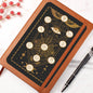 Tree of Life 10 Sefirot - Vegan Leather Cover Journal Notebook