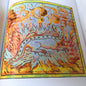 Esoteric Art, Illuminated Manuscript, Free Mason, Occult Book, Alchemy Book, Sacred Geometry Art, Rosicrucian Book