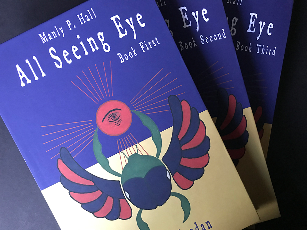 Manly P. Hall All Seeing Eye, Three-Book-Set ,Vol. 1-3 [Special Editor Autographed Copies]