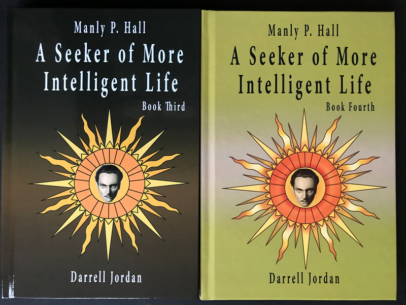 Four-Book-Set Manly P. Hall A Seeker of More Intelligent Life, Vol. 1-4 [Special Editor Autographed Copies]