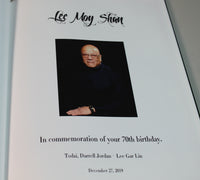 70th Birthday Special Sifu Lee Moy Shan Lineage Memorial Book