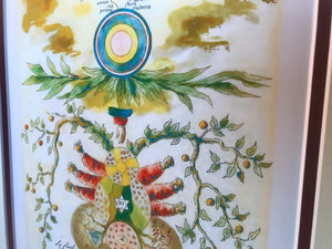 Rosicrucian, Illuminated Manuscript, Esoteric Art, Sacred Geometry Art, Manly P Hall, Occult Book, Free Mason, Alchemy Print