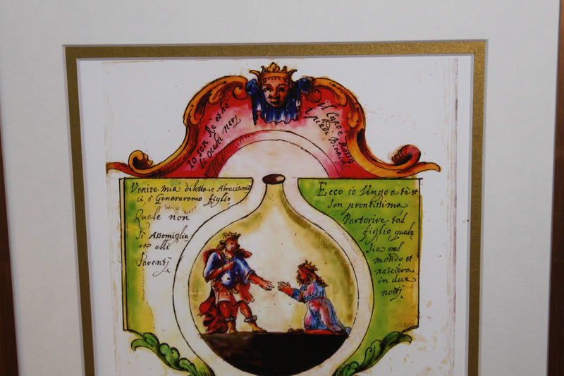 Rosicrucian, Illuminated Manuscript, Esoteric Art, Sacred Geometry Art, Manly P Hall, Occult Book, Free Mason, Alchemy Print