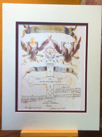 Rosicrucian, Illuminated Manuscript, Esoteric Art, Sacred Geometry Art, Manly P Hall, Occult Book, Free Mason, Alchemy Print