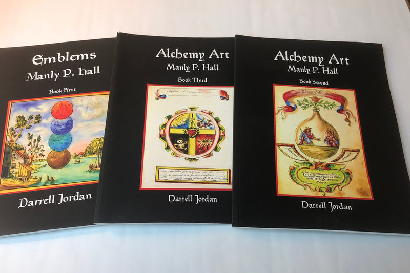 Esoteric Art, Illuminated Manuscript, Free Mason, Occult Book, Alchemy Book, Sacred Geometry Art, Rosicrucian Book
